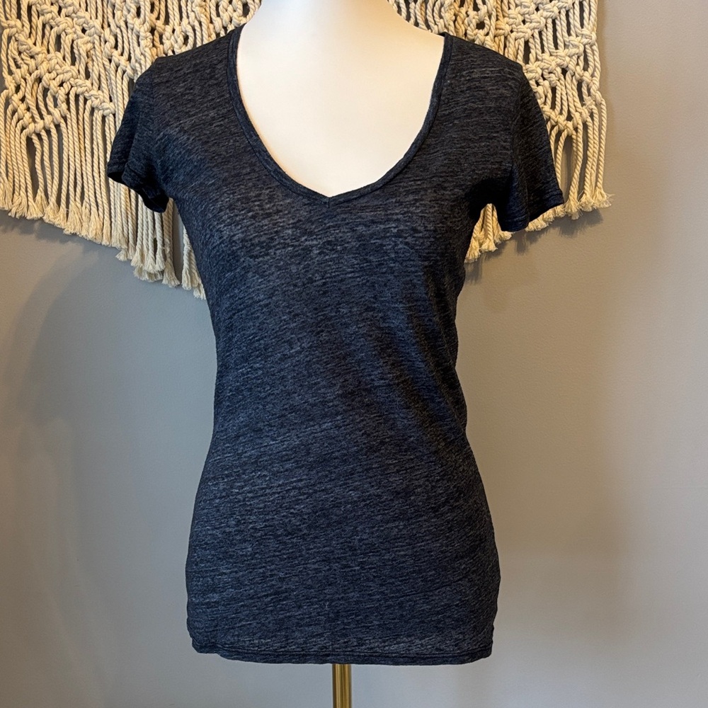 Threads 4 Thought Charcoal V-Neck Tee